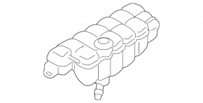 Ford F-150 15-20 Coolant Expansion Tank