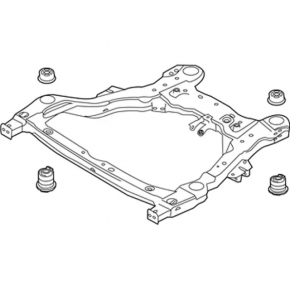 Front subframe Ford Explorer 16-19 awd