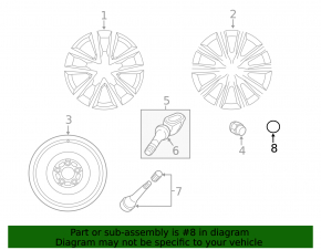Mazda CX-90 24-26 Wheel Center Cap