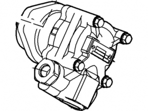 Ford Mustang mk6 15 steering rack - electric