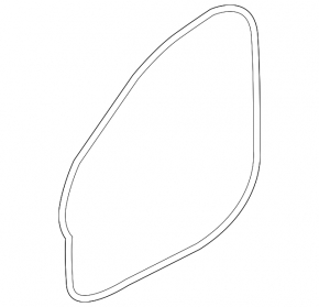 Door seal front right Jaguar F-Pace X761 17-