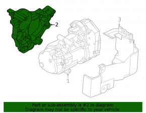 Nissan Ariya 23-25 Air Conditioning Compressor Bracket