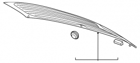 Volkswagen ID.4 rear window, 23-25 tinted