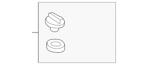 Toyota Camry v40 2.4 hybrid oil filler cap
