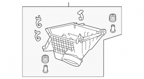 Honda Accord 13-17 Air Filter Housing