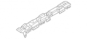 Upper part of the rear left door sill plate for the Nissan Ariya 23-25