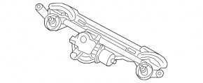 Nissan Altima 13-18 Windscreen Wiper Linkage with Motor