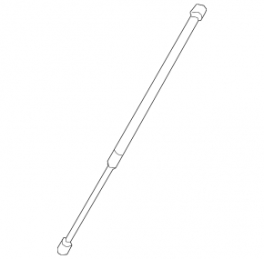 Left hood shock absorber for Volvo C40 22-24