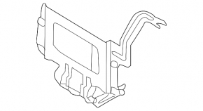 Bracket ECU unit engine computer Kia Soul 14-19 1.6
