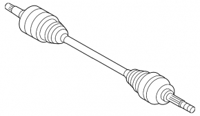 Rear right axle drive for Lexus IS 14-15