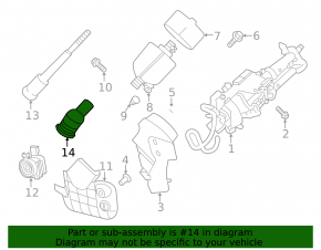 Infiniti QX50 19-25 Steering Cardan Joint