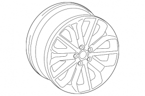 Wheel disk R19 8.5J ET:45 Audi A6 C7 12-18 type 1