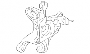 Trunnion rear right Honda Clarity 18-21 usa