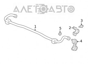 Rear stabilizer Honda Civic XI FE/FL 22-