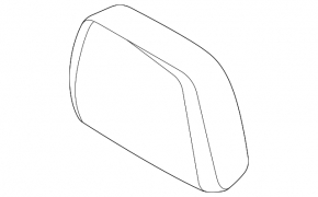 Rear left headrest, 3rd row, BMW X7 G07 19-22, Vernasca leather, Schwarz