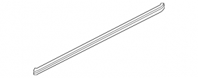 Glass seal inner door rear right VW Passat b8 16-19 USA