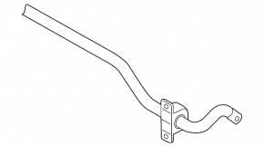 Rear stabilizer bar for Volkswagen Golf 22-25 GTI
