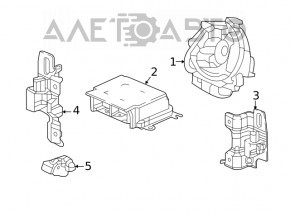 Airbag Sensor Front Right Honda Civic X FC 16-21