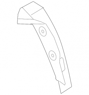 Subaru Outback 15-19 Left Outer Fender Light Trim
