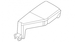 Mitsubishi Outlander 22-25 hood fuse box upper cover