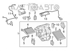 AMPLIFIER ASSY, AIR CONDITIONER Lexus CT200h 11-12
