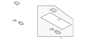 Subaru b10 Tribeca trunk floor
