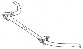 Front stabilizer Mercedes W167 GLE 450 20-23 AWD