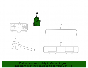 Start/Stop button Mercedes H247 GLA 20-26