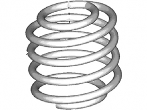Front left spring Ford Fusion mk5 13-20 stiffness ser