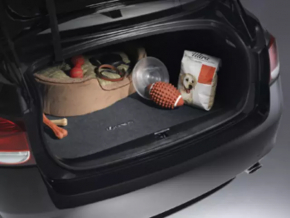 Trunk mat Lexus GS350 GS450h 08-11 black cloth