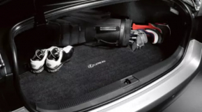 Trunk mat Lexus GS350 GS450h 08-11 black cloth