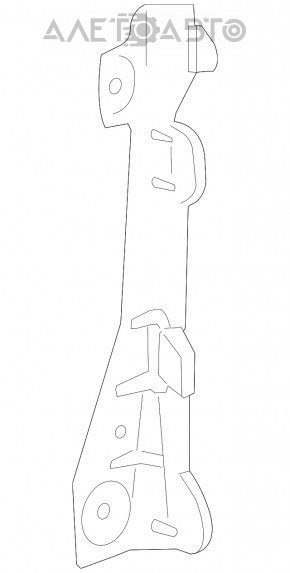 Front left wing mount Mercedes W164 ML