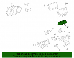 MULTI MEDIA MODULE Chevrolet Cruze 11-15