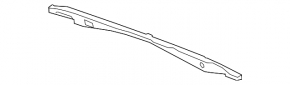 Wiper grille trim plastic Chevrolet Malibu 16-25