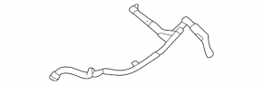 Cooling system hose Volvo XC60 22-26 B6