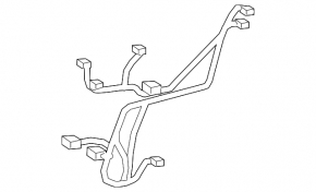 Wiring for the front right door of a Honda CRV 20-22 for keyless entry