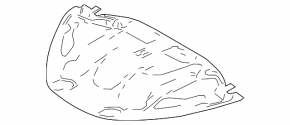 Hood insulation for Toyota C-HR 18-23 Turkey built