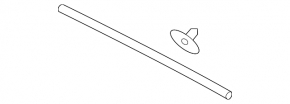 Central bonnet seal VW Golf 15-