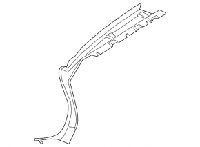 Front right headlight seal for BMW 5 G30 21-23