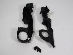 Bare heater housing for a 09-13 Dodge Challenger