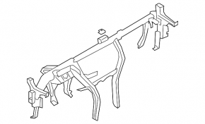 Audi Q3 83A 19-25 Torpedo Reinforcement Pipe