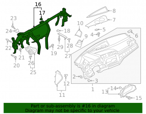 Audi Q3 83A 19-25 Torpedo Reinforcement Pipe