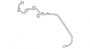 Lexus NX200t NX300 NX300h 15-21 Trunk Antenna Wiring