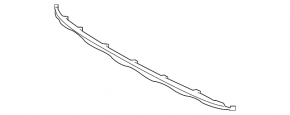 Rear bumper lower trim Kia Sorento 16-18 Sport