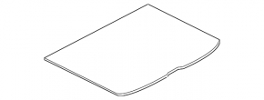 Audi A3 8V 15-16 4d boot carpet
