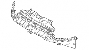 Front bumper frame Ford Focus mk3 11-14 prerest