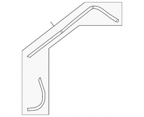 Mazda6 09-13 Windscreen Washer Tube