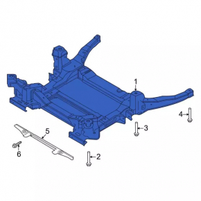 Front subframe Ford Explorer 20- 2.3T