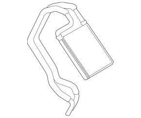 Land Rover Discovery 17-25 Heater Radiator