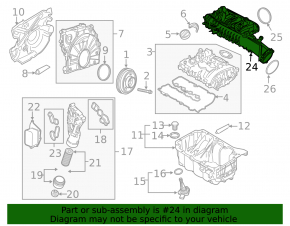 Intake manifold Mini Cooper F56 3d 14- 1.5t